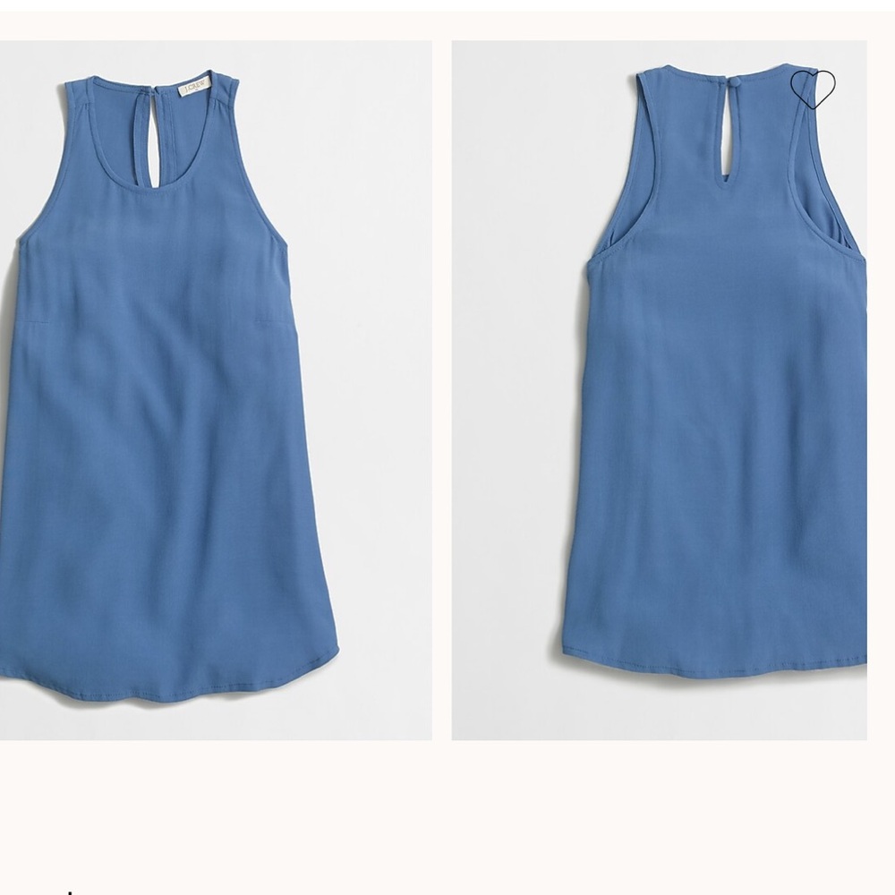 HP!! 💫 NWT J. Crew Blue Tank Top (8)